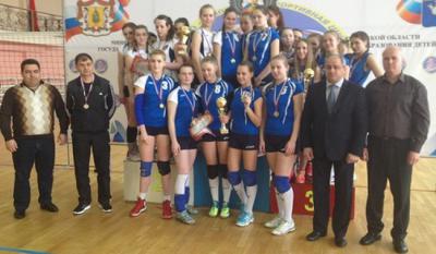В Скопине прошли финальные соревнования по волейболу областной Спартакиады учащихся